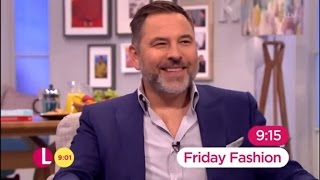 David Walliams on ITV&#39;s Lorraine