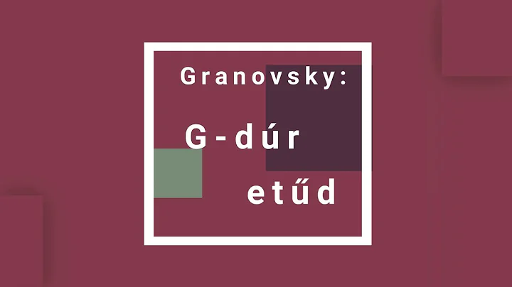 Granovsky: G-dr etd (Minuet in G Major, cello)