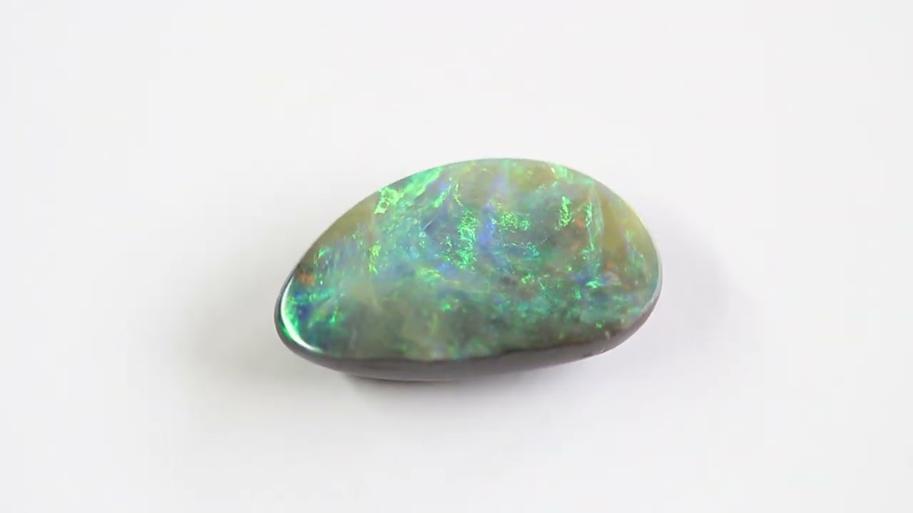 Natural solid boulder opal loose stone 4.41ct
