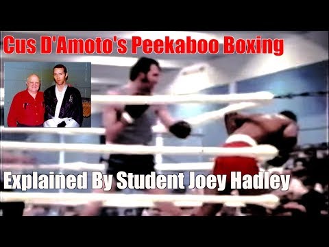 Cus D'Amato's Fighter Explains Peekaboo Basics  - Pro Boxer & Coach Joey Hadley