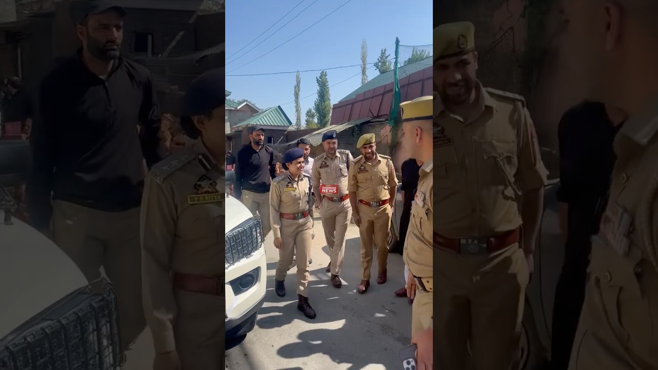 Grand Entry of SSP Pulwama P.D Nitya IPS 