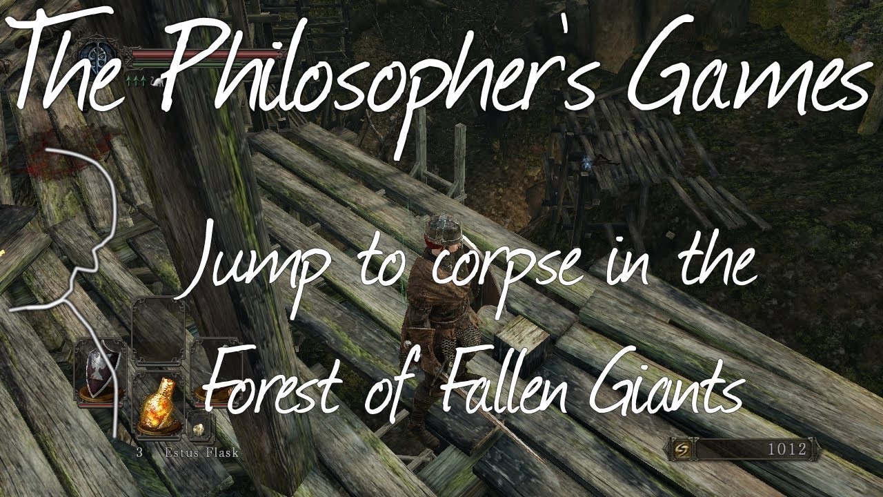 Forest Of Fallen Giants - How To Get To The Corpse Above The Firecave (Dark Souls 2)