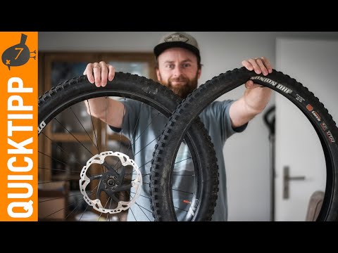 Video: Watch: So wechselt man Reifen und Schlauch ohne Hebel wie ein Profi