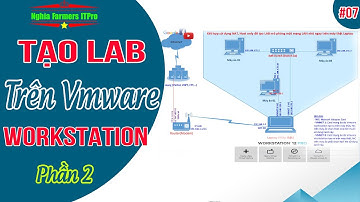 Bài 07: Hướng dẫn lập LAB máy ảo trên Vmware Workstation 12 Pro   Phần 2