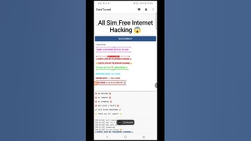 Dark Tunnel Config File || All Sim Working 100% || New Tunnel Vpn || V2ray Vmess | V2ray Vless | ssh