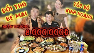 Xuất Hiện Đối Thủ Của Bé Mai Ăn Với Tốc Độ Kinh Hoàng Thử Thách 11 Món Thái Nhận Thưởng 8.000.000Đ