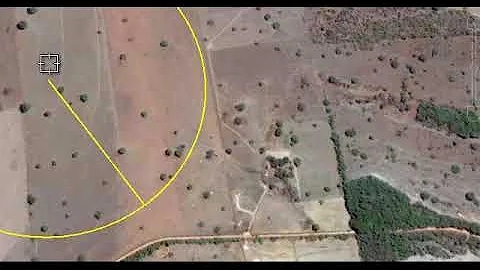Como criar círculo no Google Earth?
