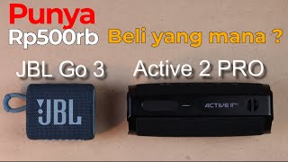 JBL Go 3 VS EGGEL Active 2 Pro // SOUND BATTLE