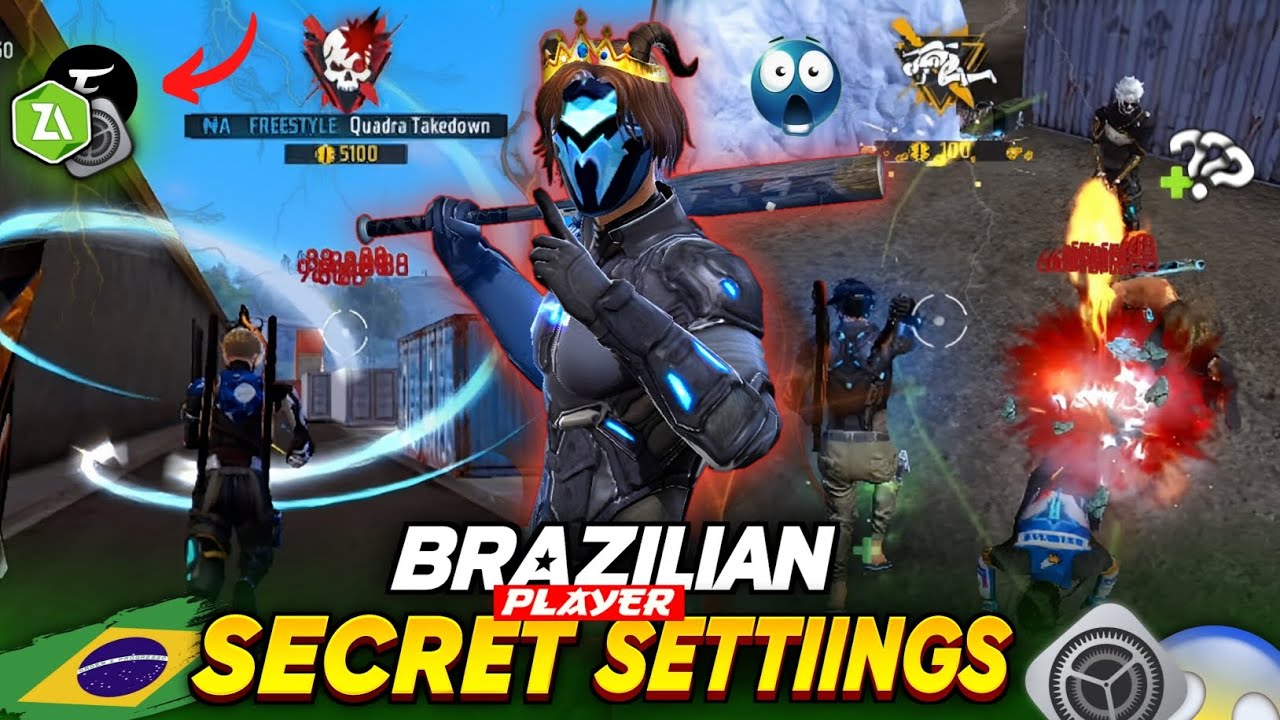 BRAZILIAN 🇧🇷 RAREST SENSI 😱🔥 | 1000% ACCURACY 😰 | 💯 WORKING | NO RECOIL 🥶 | FOR ALL DEVICES 📱⚙️ | FF