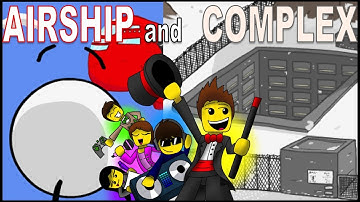 INFILTRATING THE AIRSHIP and FLEEING THE COMPLEX - STICKMAN GAMES LIVESTREAM