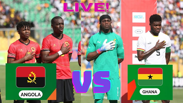 Angola vs Ghana (1:1) AFCON 2023 QUALIFERS LIVE STREAMING