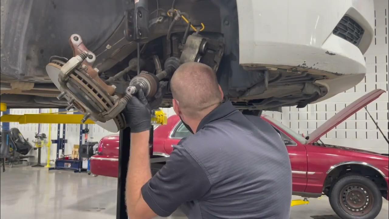 CV Axle Shaft Replacement 2012 Honda Odyssey - YouTube