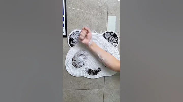 Product Link in the Comments! (#794) Panda Pattern Non-Slip Massage Bathroom Mat - DayDayNews