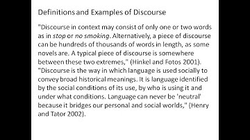 ideology and discourse