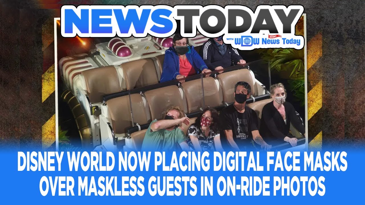 Disney World Now Placing Digital Face Masks Over Maskless Guests in On
