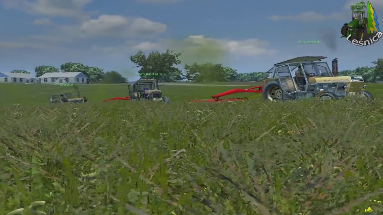 Farming Simulator 2013 Multiplayer ,,PGR LEŚNICA'' Sezon 4 Odc. 6 Sianokiszonka - 2014