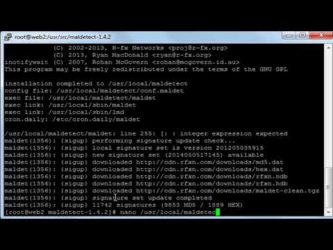 54   install linux malware detect