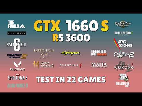 GTX 1660 Super + Ryzen 5 3600 | Updated 2026 Benchmark! : 22 Games