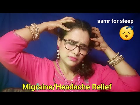 Realistic Migraine/headache Relief (Scalp Massage + pampering)Personal Attention ASMR | DearlyASMR|