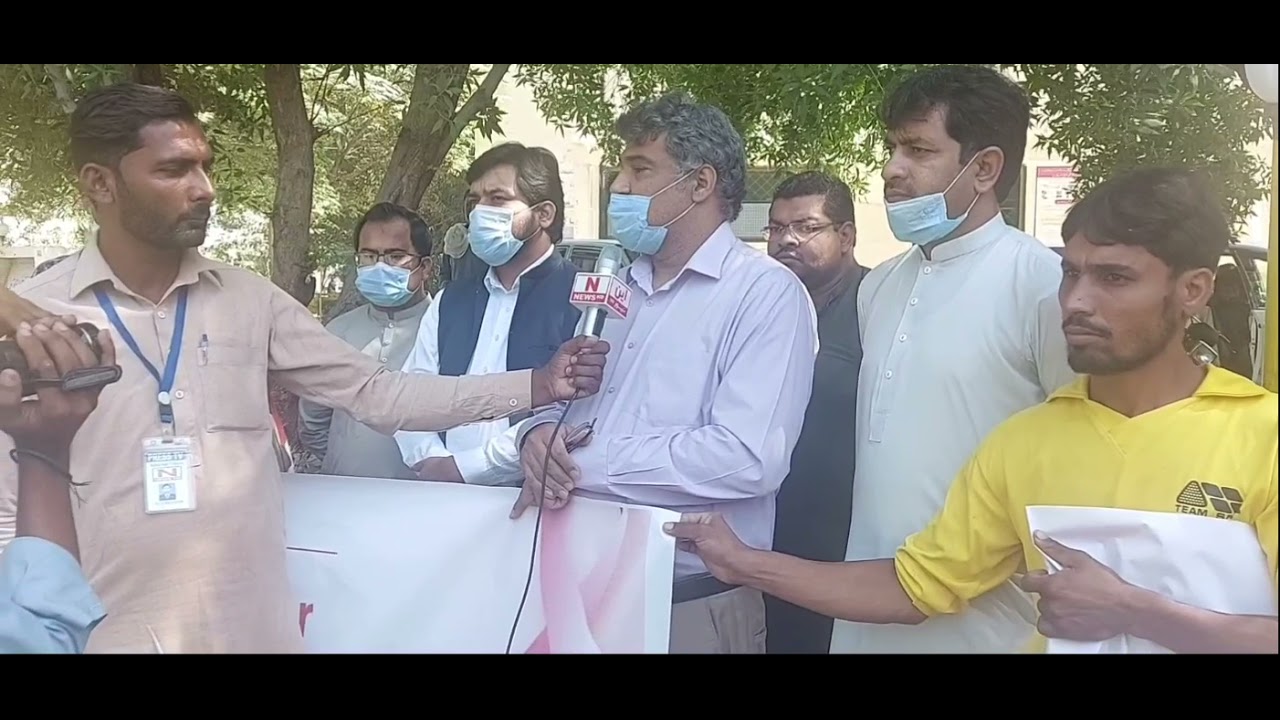Breast Cancer Walk at THQ Thal Hospital Layyah
