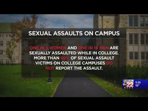 Students protest sexual violence at Champlain College