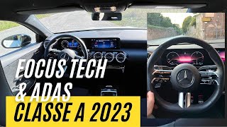 Il pieno di tecnologia... nuovo MBUX su Mercedes Classe A 2023 | FOCUS INFOTAINMENT e ADAS