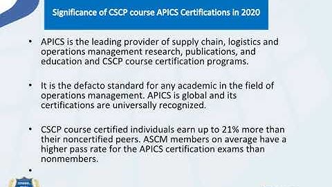 What is CSCP program and how do I get certified?