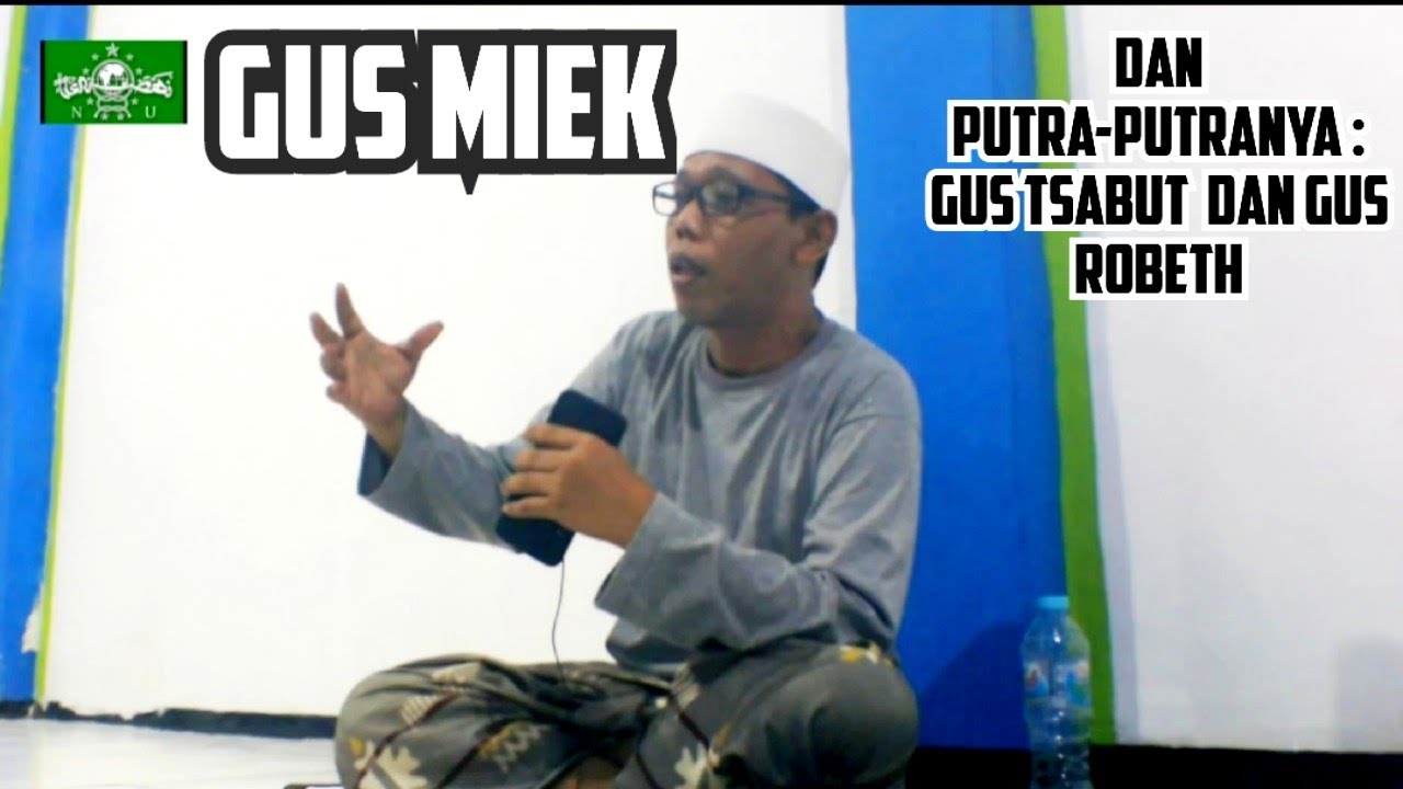Gus Miek dan Putra2 beliau Gus Tsabut dan Gus Robet