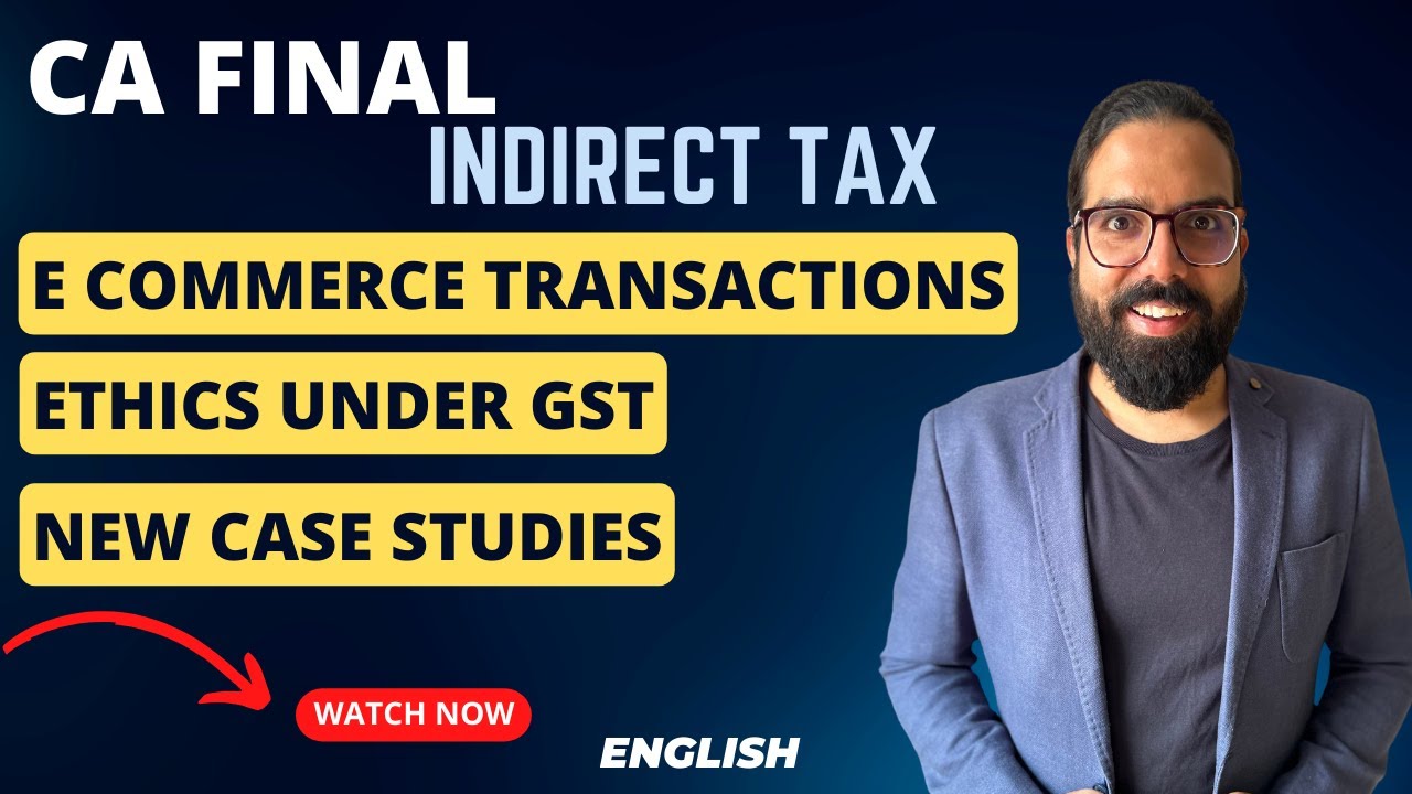 E Commerce Transactions | Ethics Under GST | New Case Studies | English ...