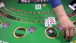 🔥🔥DOUBLE DECK BLACKJACK $5,000 BUY IN THROWING DOWN SOME BIG BETS🔥🔥