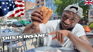 British Guys Try a REAL Philly Cheesesteak for the First Time