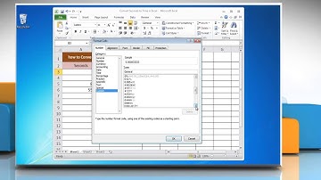 Convert Seconds to Time in Excel 2010