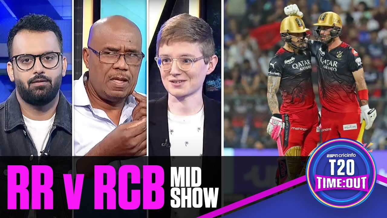 Rawat’s late-push takes RCB to 171 | T20 Time:Out | RR vs RCB Mid show