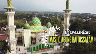 VLog Masjid Magetan - Peresmian Masjid Agung Baitussalam Magetan . Tahun 2018. Alhamdulillah