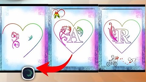 trending drawing🔥Name art Editing in Alightmotion logo editing trending animation name Art editing