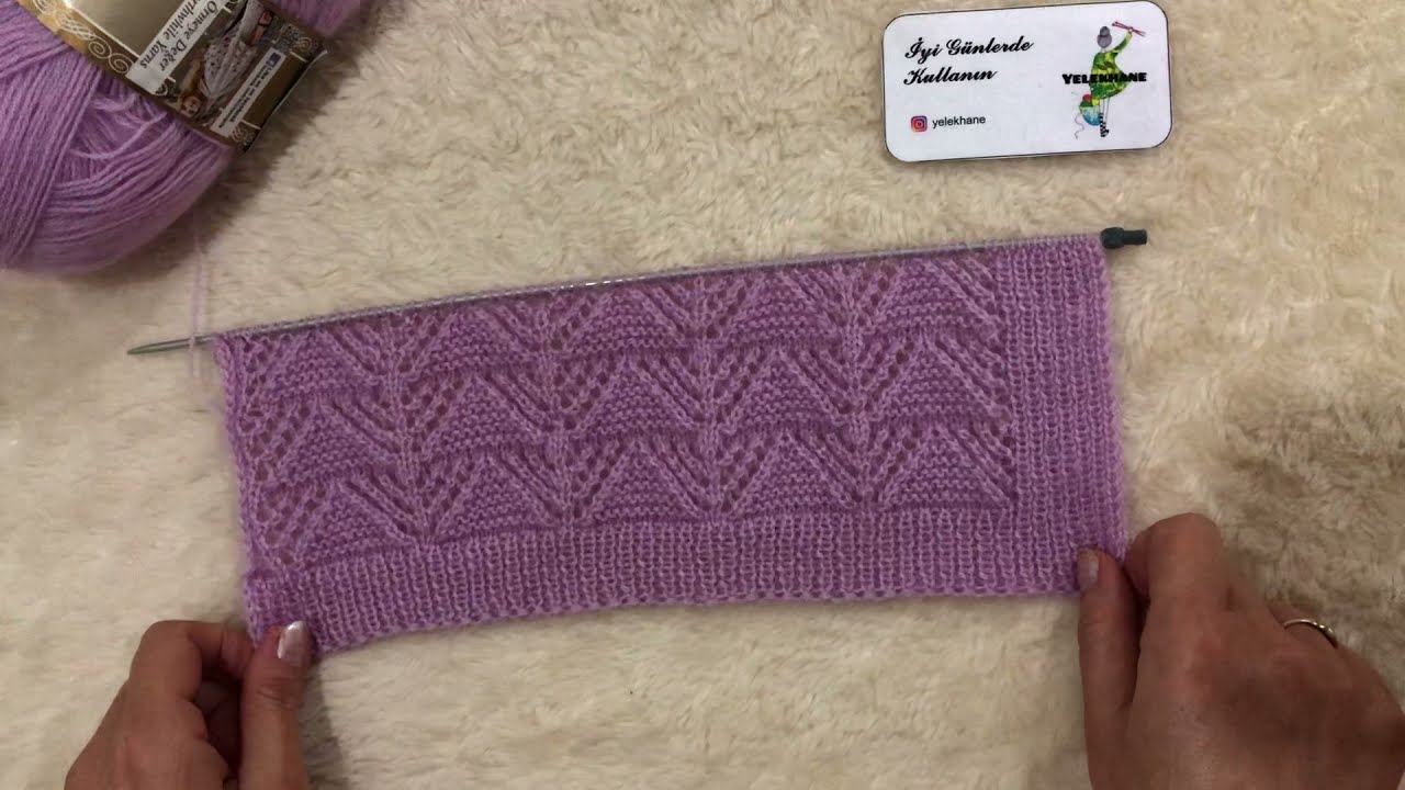 Ajurlu Haroşalar Kolay Çeyizlik Anne Gelin Yelek Modeli 