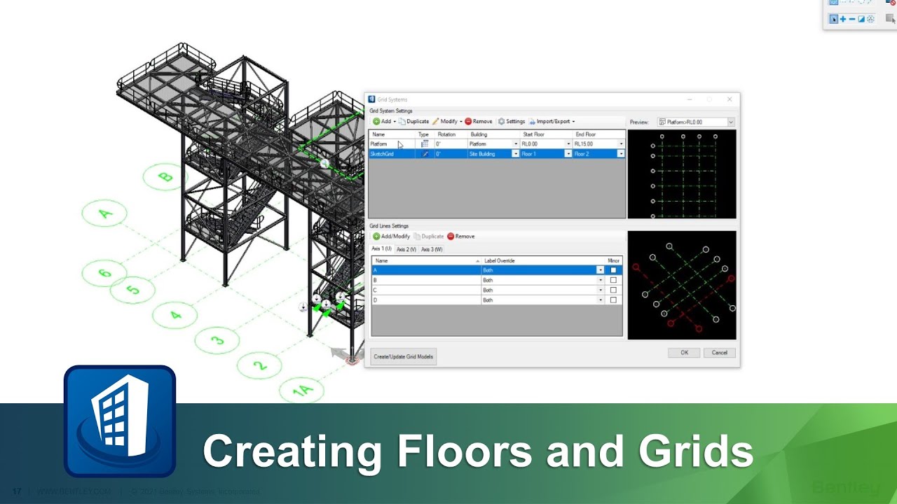 Creating and Editing Grids - YouTube