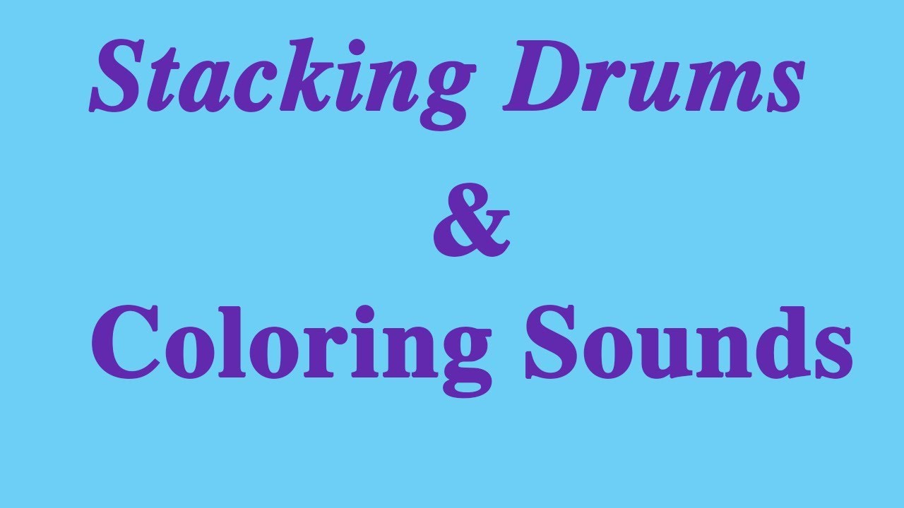 Stacking drums and coloring your sounds