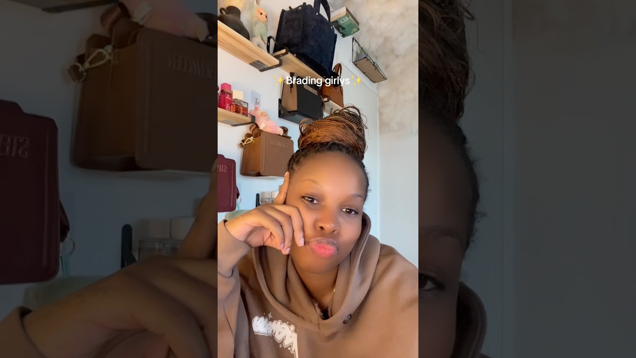 To the girls who braid their own hair 