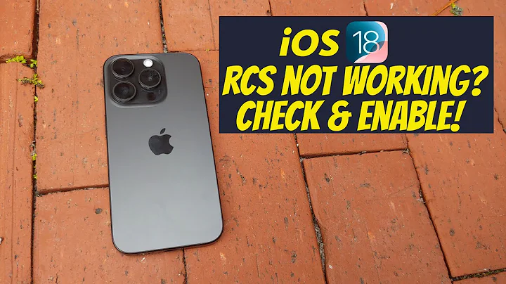 iOS 18 RCS NOT WORKING? How to Check & Enable RCS on iOS 18!