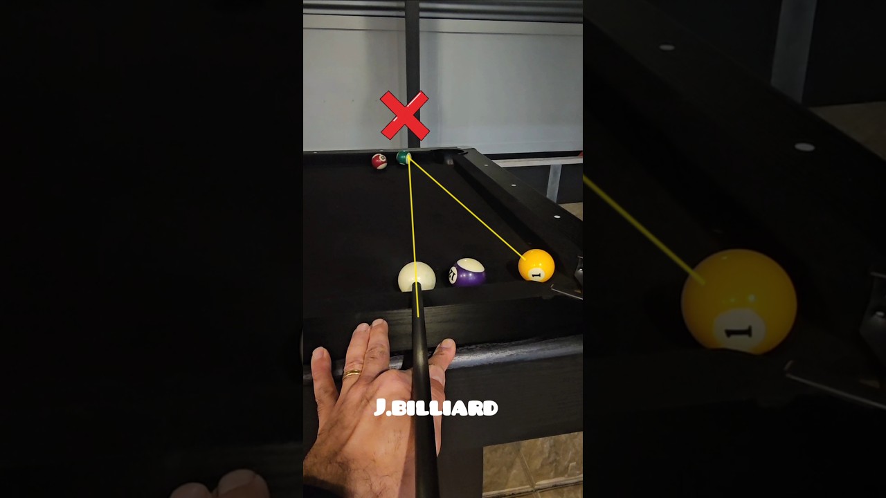 If the Path is Blocked, Try THIS ✅ #8ballpool #trickshots #poolshots