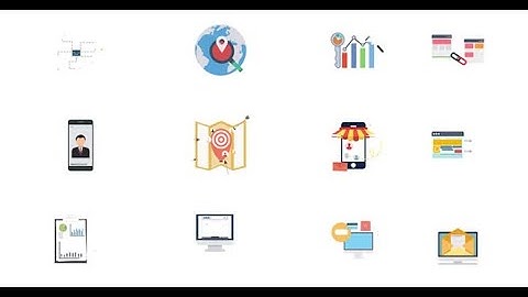 Digital Marketing Icon | Motion Graphics template - Envato elements