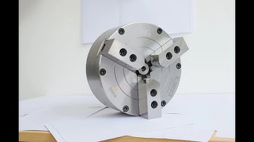 lathe chuck and  steady rest video MP4