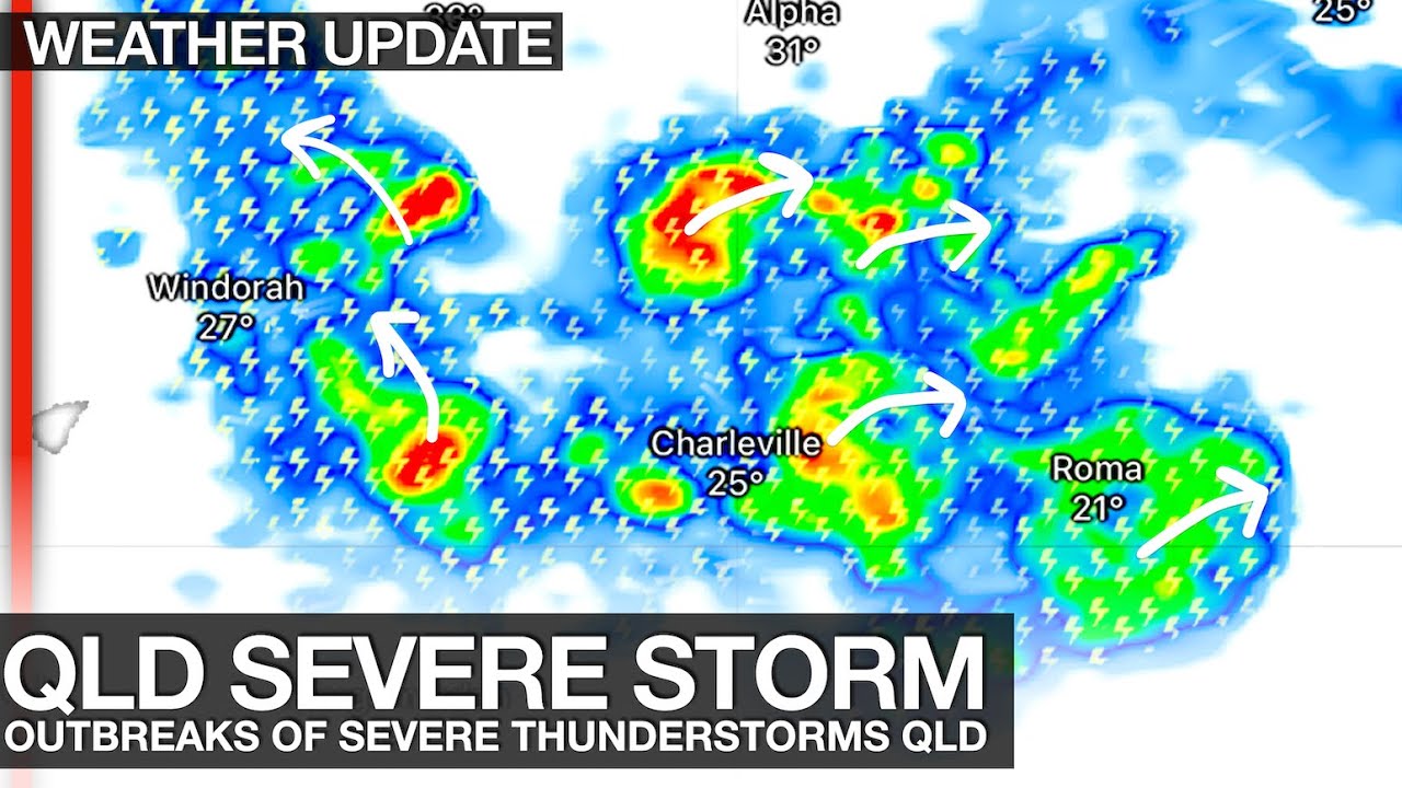Powerful Severe Thunderstorms Forecast Across Queensland and Brisbane ...