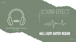 Sound Effect Wall Light Switch Medium