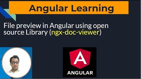 File preview in Angular16 using Open source library (ngx-doc-viewer) | Office files, pdf and images