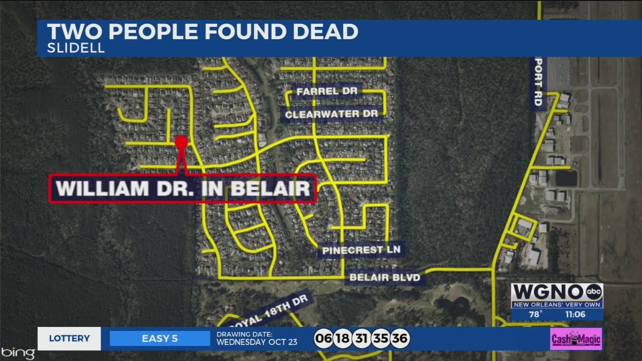 Man, woman found dead inside Slidell home - YouTube