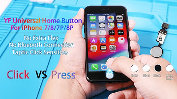 YF Universal Home Button, Elekworld Comprehensive Report! No extra flex, no bluetooth connection.