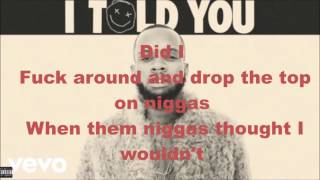 Tory Lanez - Flex Lyrics