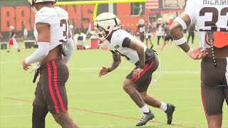 Browns S Grant Delpit gets reps during training camp